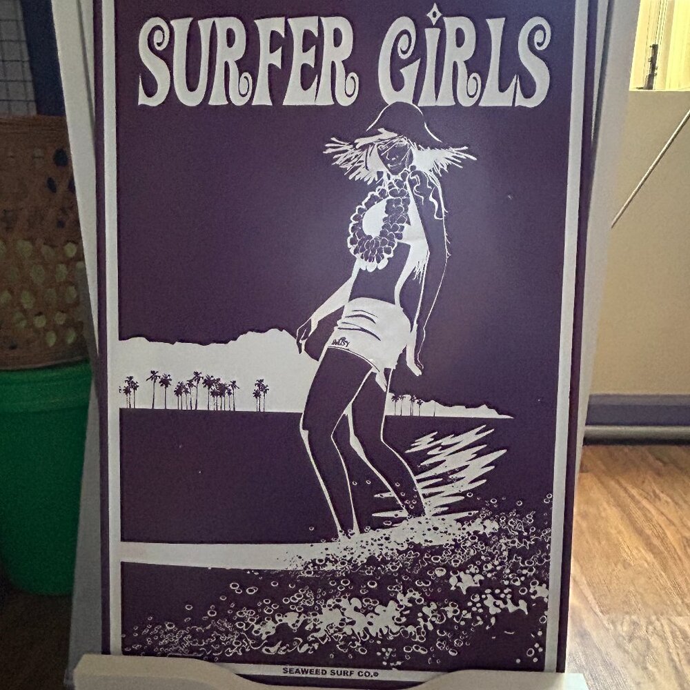 Surfer Girl Sign